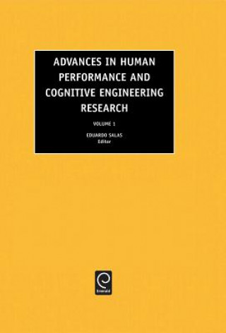Kniha Advances in Human Performance and Cognitive Engineering Research Eduardo Salas