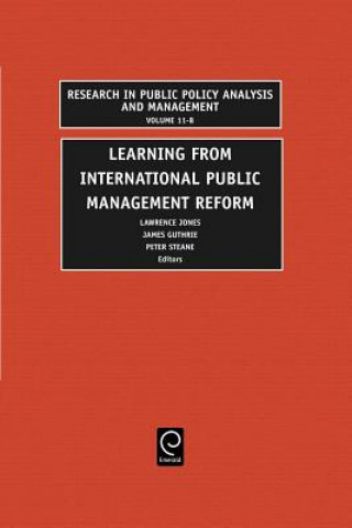 Knjiga Learning from International Public Management Reform Lawrence R. Jones