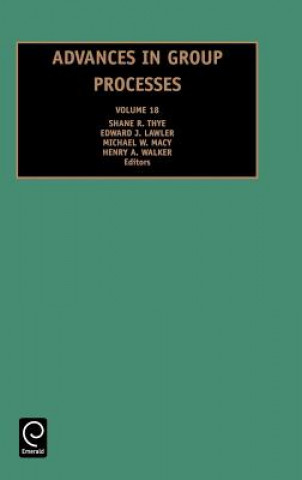 Buch Advances in Group Processes Edward J. Lawler