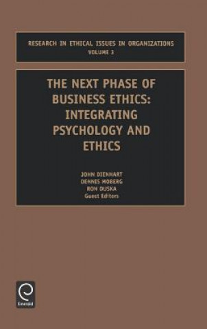 Kniha Next Phase of Business Ethics Pava Moses Pava