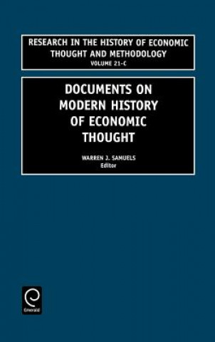 Książka Documents on Modern History of Economic Thought Warren Samuels