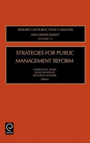 Kniha Strategies for Public Management Reform Bertrand Piccard