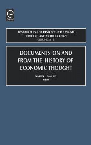 Libro Documents on and from the History of Economic Thought Jeff E. Biddle