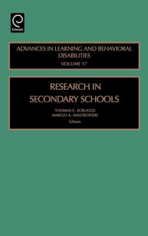 Kniha Research in Secondary Schools Scruggs