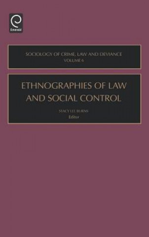 Könyv Ethnographies of Law and Social Control Stacy Lee Burns