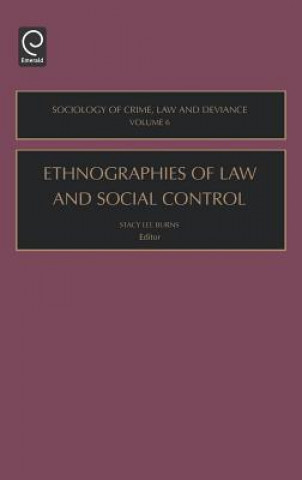 Książka Ethnographies of Law and Social Control Stacy Lee Burns