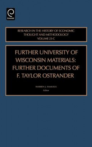 Kniha Further University of Wisconsin Materials W. J. Samuels
