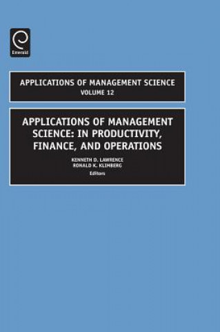 Kniha In Productivity, Finance, and Operations Ronald Klimberg