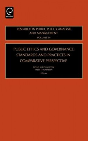 Kniha Public Ethics and Governance Denis Saint-Martin