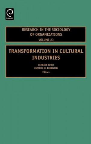 Kniha Transformation in Cultural Industries Candace Jones