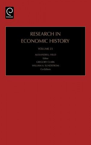 Kniha Research in Economic History Alexander J. Field
