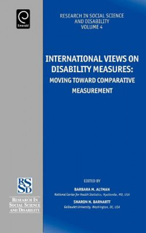 Kniha International Views on Disability Measures Barbara M. Altman