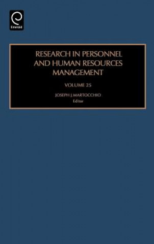 Kniha Research in Personnel and Human Resources Management Joseph J. Martocchio