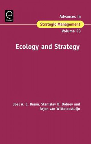 Kniha Ecology and Strategy Joel A. C. Baum