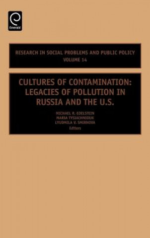 Kniha Cultures of Contamination M. R. Edelstein M. R.