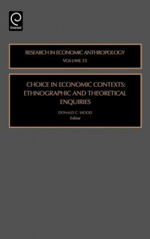 Kniha Choice in Economic Contexts Donald C. Wood