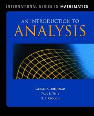 Carte Introduction to Analysis Gerald G. Bilodeau