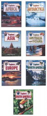Knjiga Explore the Continents Crabtree Publishing