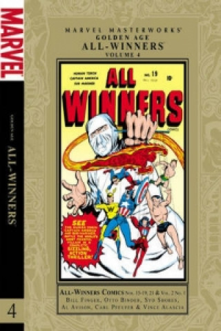 Kniha Marvel Masterworks: Golden Age All-winners Volume 4 Bill Finger
