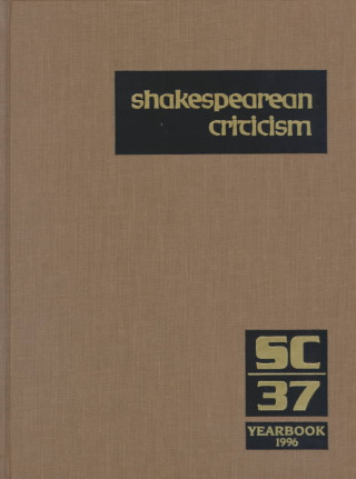 Kniha Shakespearean Criticism Lazzari