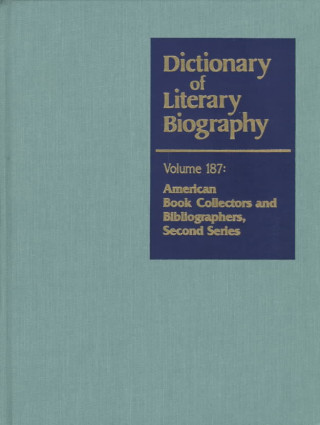 Carte Dictionary of Literary Biography, Vol 187 Layman
