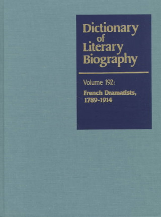 Carte Dictionary of Literary Biography Barbara T Cooper