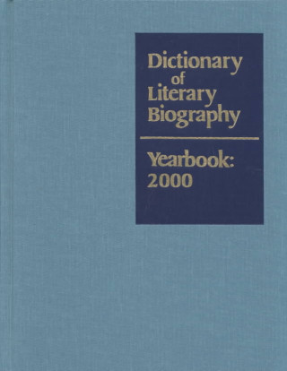 Libro Dictionary of Literary Biography Yearbook 2000 Matthew J Bruccoli