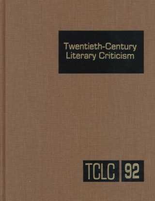 Carte Twentieth-Century Literary Criticism Gale Group