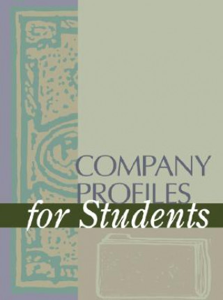 Book Company Profiles for Students Gale Group