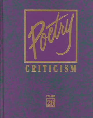 Książka Poetry Criticism Laura Wisner-Broyles
