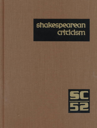 Carte Shakespearean Criticism Gale Group