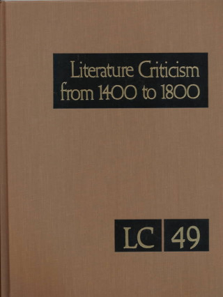 Kniha Literature Criticism from 1400 Gale Group