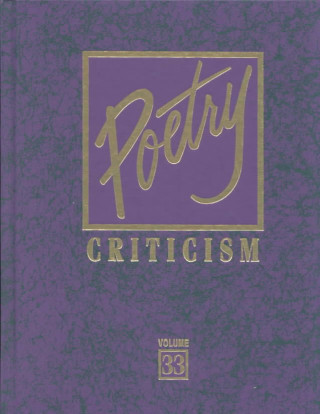 Knjiga Poetry Crit V33 Gale Group