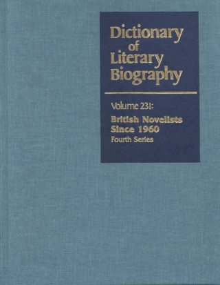 Knjiga Dictionary of Literary Biography, Vol 231 Merritt Moseley