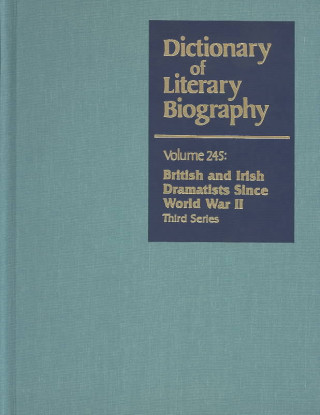 Kniha British and Irish Dramatists Since World War II John Bull