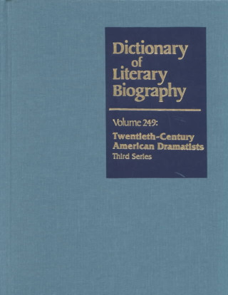 Carte Dictionary of Literary Biography, Vol 249 Christopher Wheatley