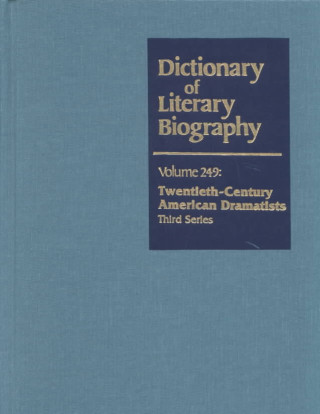 Könyv Dictionary of Literary Biography, Vol 249 Christopher Wheatley