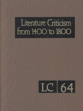 Carte Lit Crit 1400-1800 64 Gale Group