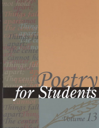 Kniha Poetry for Students David Kelly