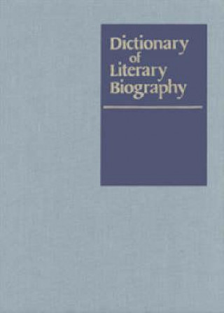 Kniha Dictionary of Literary Biography Ezra Greenspan