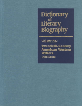 Knjiga Dictionary of Literary Biography, Vol 256 Richard Cracroft