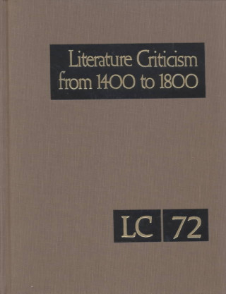 Kniha Lit Crit 1400-1800 72 Lynn Spampinato