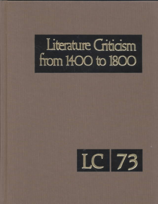 Kniha Lit Crit 1400-1800 73 Lynn Spampinato
