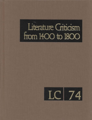 Kniha Lit Crit 1400-1800 74 Lynn Spampinato