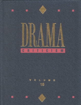 Livre Drama Criticism Gale Group