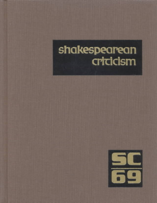 Book Shakespearean Criticism Gale Group