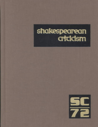 Livre Shakespearean Criticism Michael Lablanc