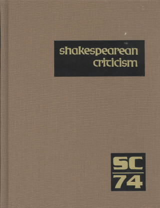 Livre Shakespearean Criticism Michael Lablanc