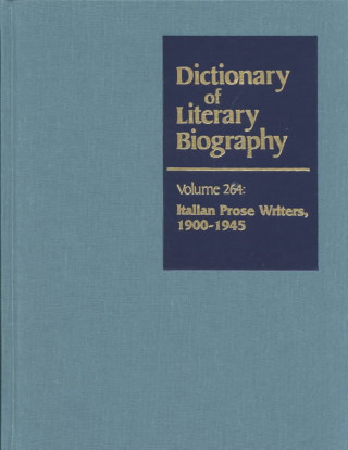 Carte Dictionary of Literary Biography, Vol 264 Gale Group