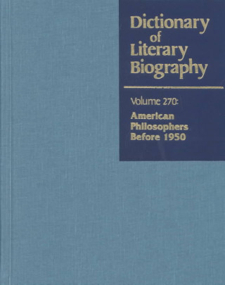 Könyv Dictionary of Literary Biography Gale Group